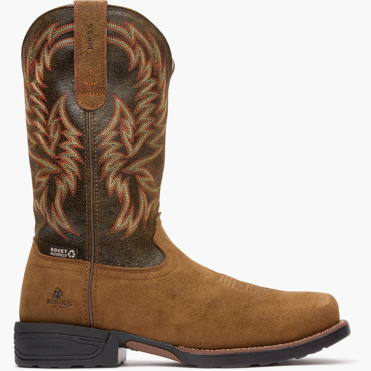 Bronco 12" Composite Toe Western Boot