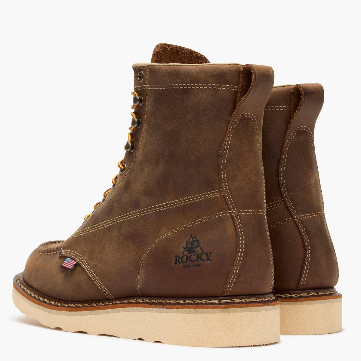 Rocky Heritage 32 USA-Made Work Boot