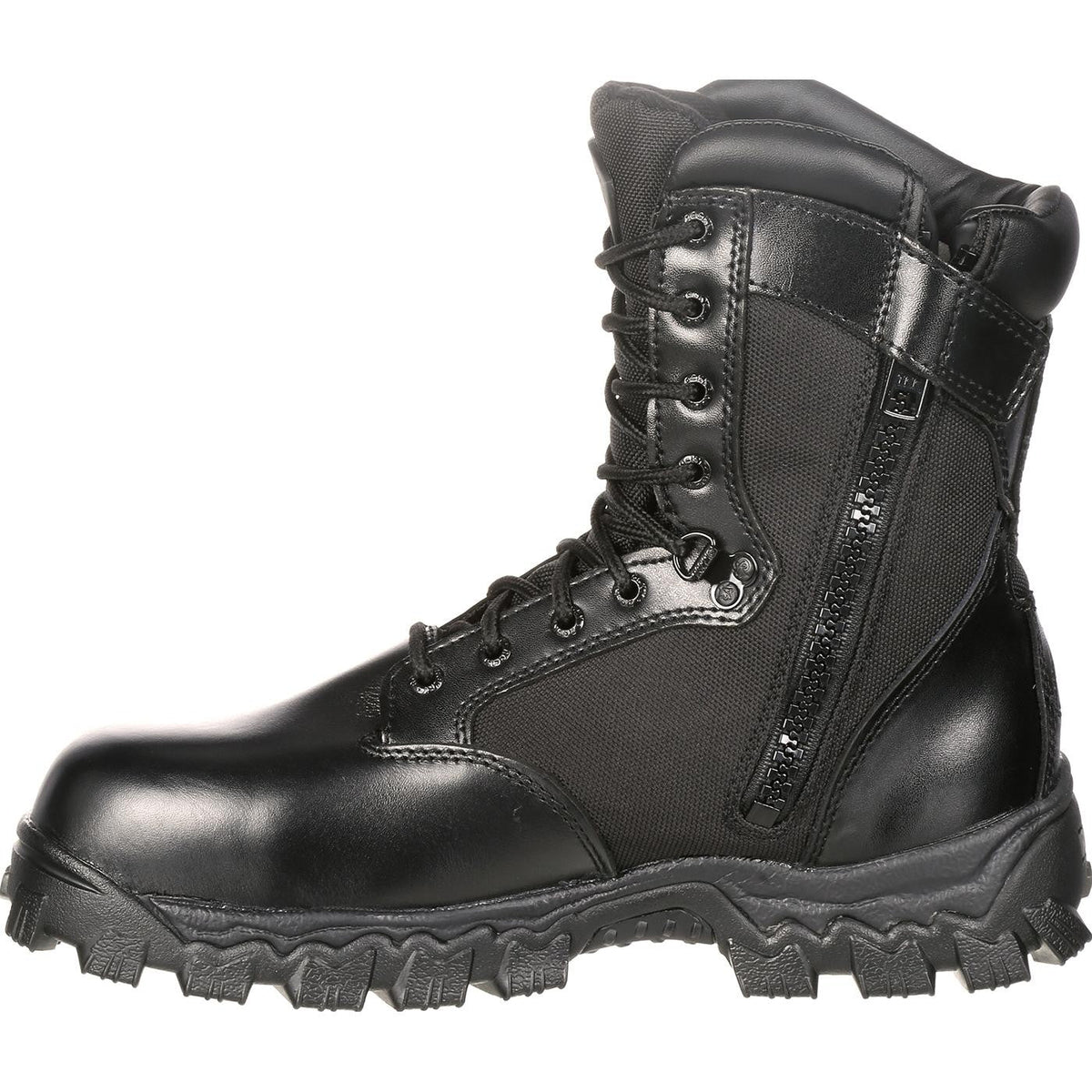 Rocky AlphaForce Zipper Composite Toe Public Service Boot