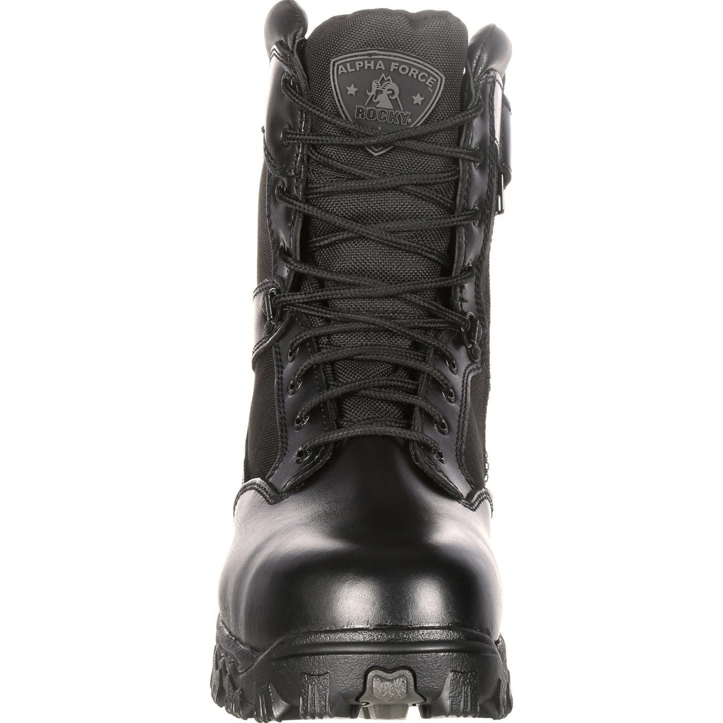 Rocky AlphaForce Zipper Composite Toe Public Service Boot