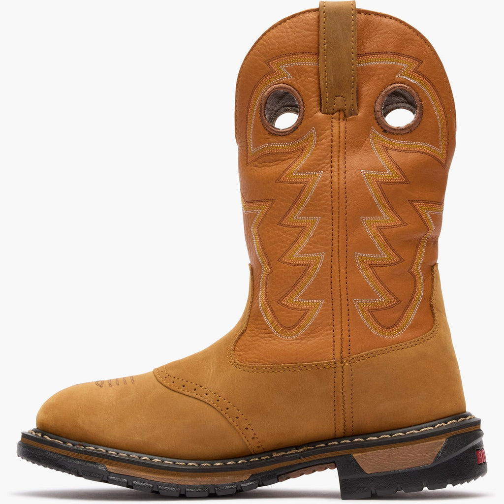 Rocky Original Ride Branson Saddle Roper Waterproof Western Boot