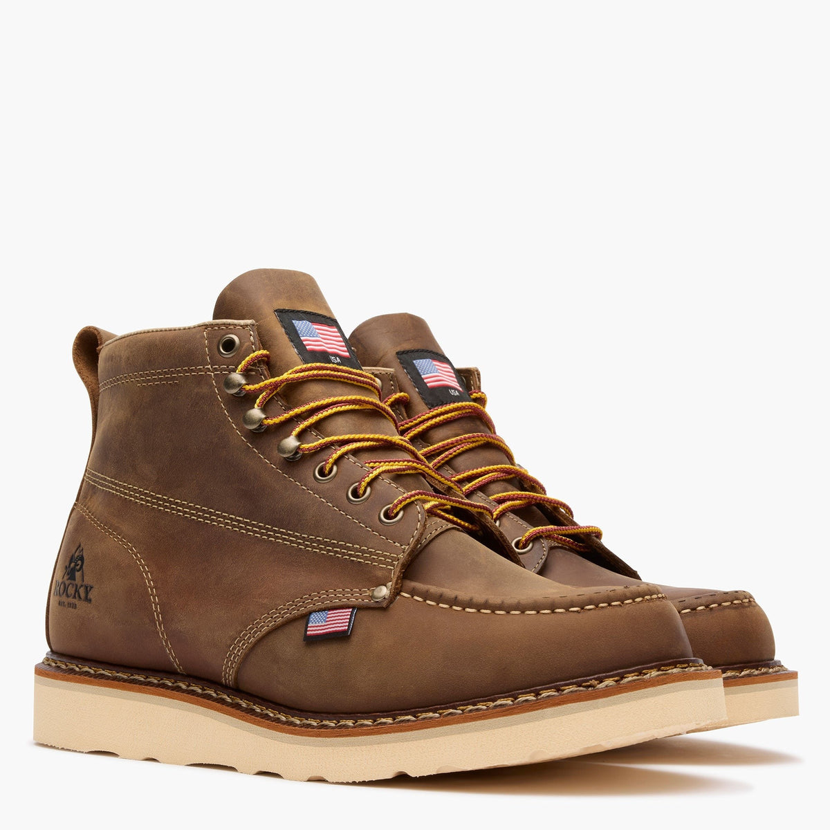 Rocky Heritage 32 USA-Made Work Boot