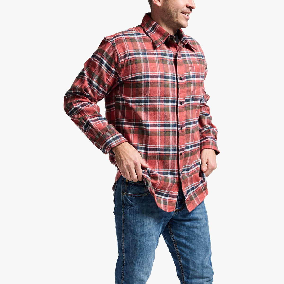 Rocky Rugged Cotton Flannel Shirt