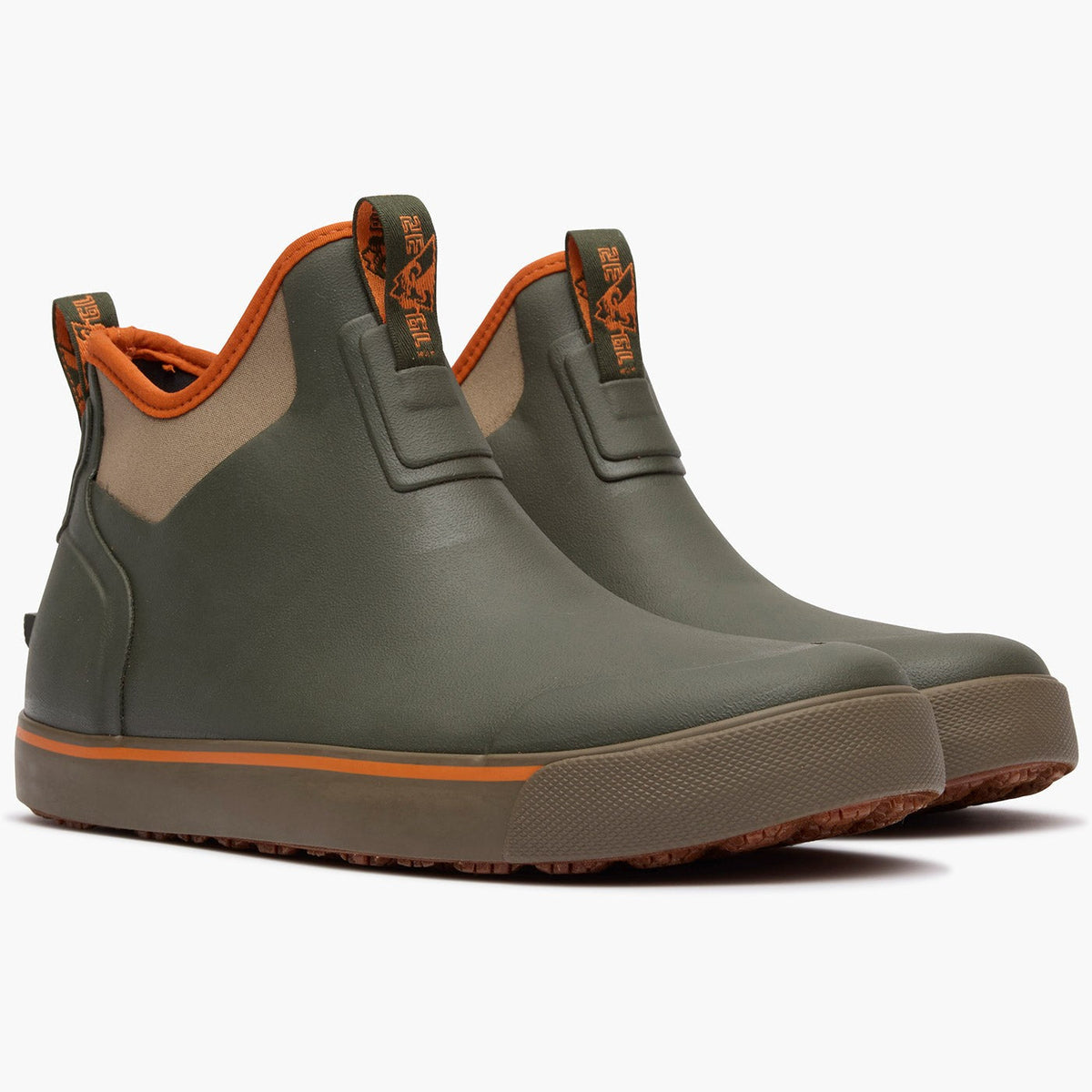 Rocky Dry-Strike Waterproof Green & Orange Deck Boot