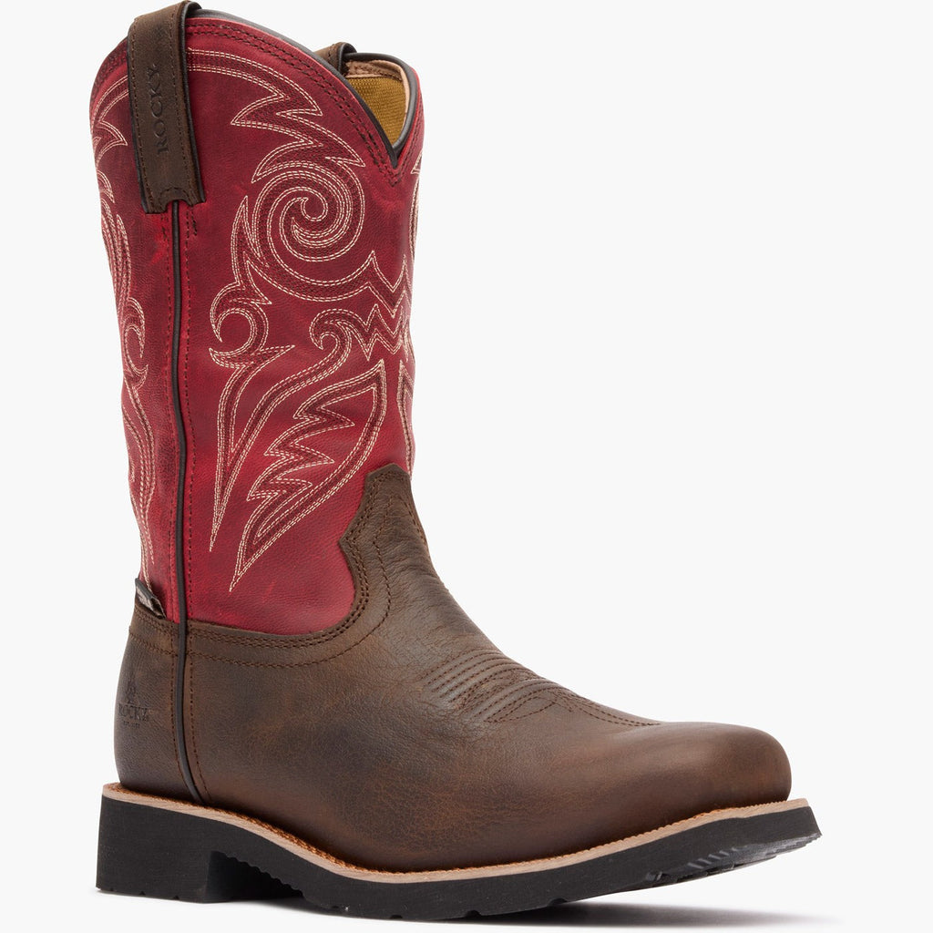 Rocky Women’s MonoCrepe 11” Steel Toe Western Boot