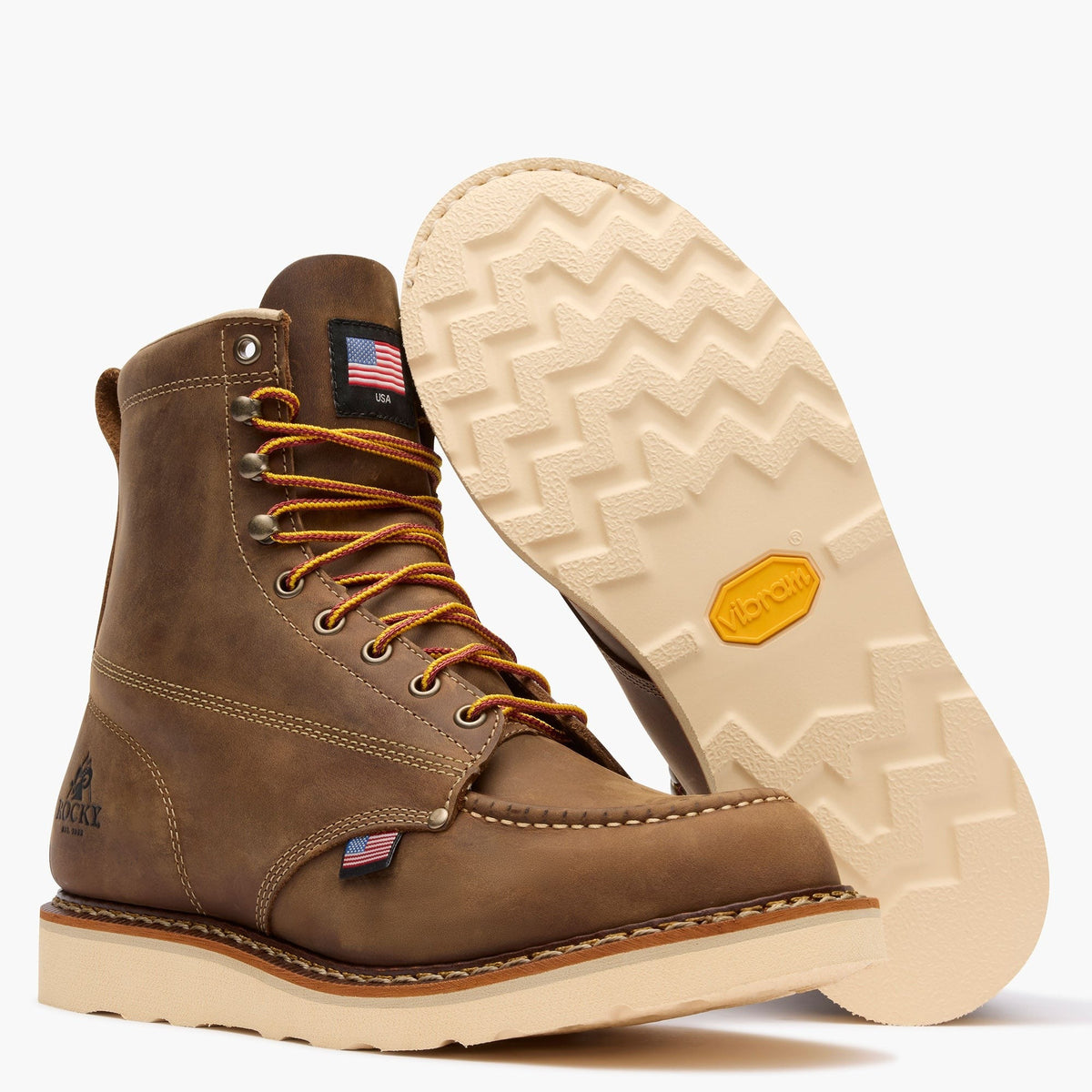 Rocky Heritage 32 USA-Made Work Boot