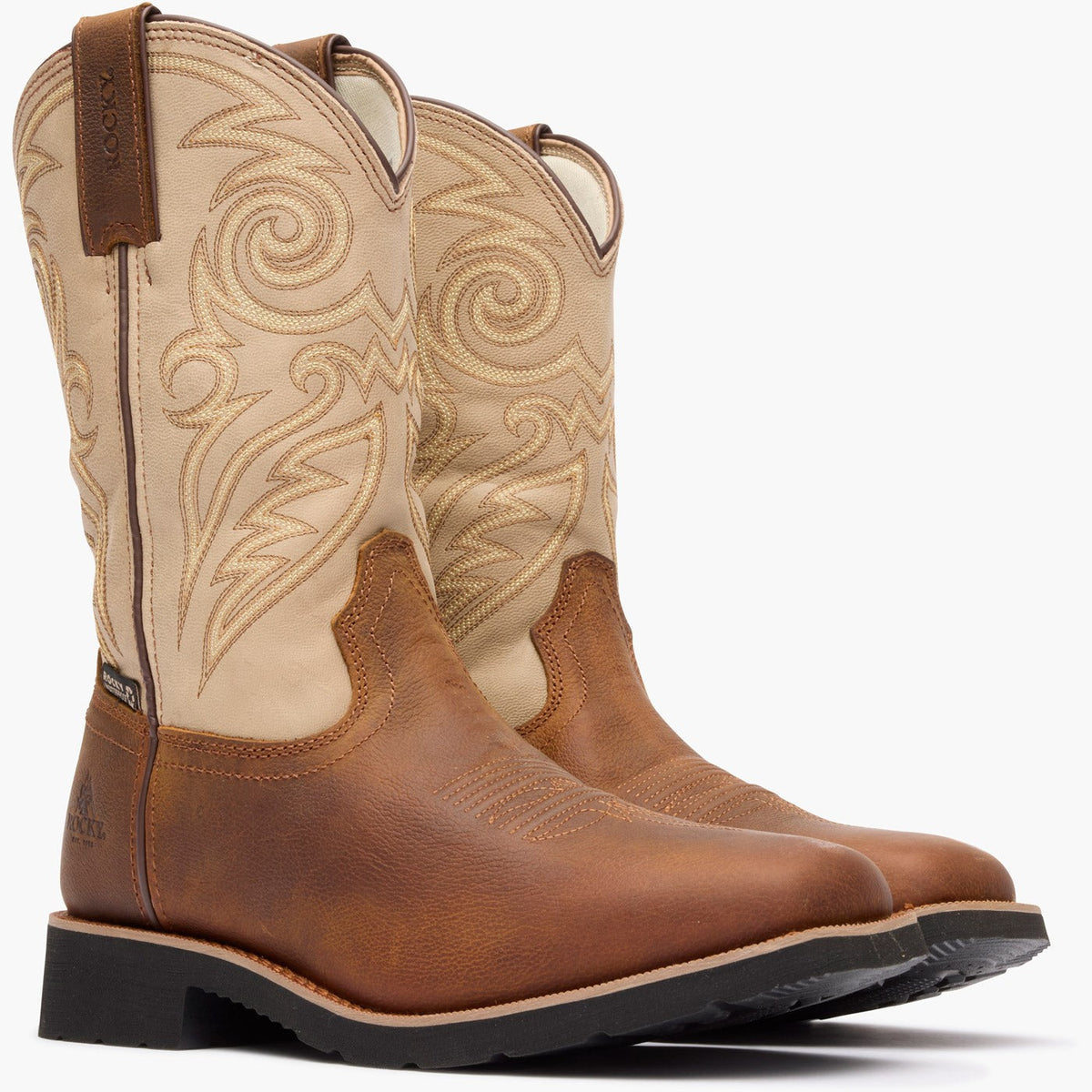 Rocky MonoCrepe 12” Waterproof Western Boot