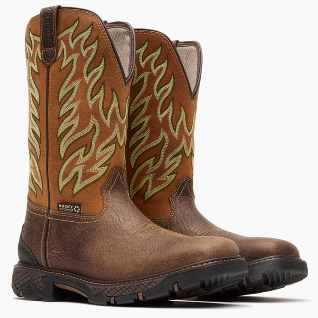 Rocky Ironhawk Waterproof Western Boot