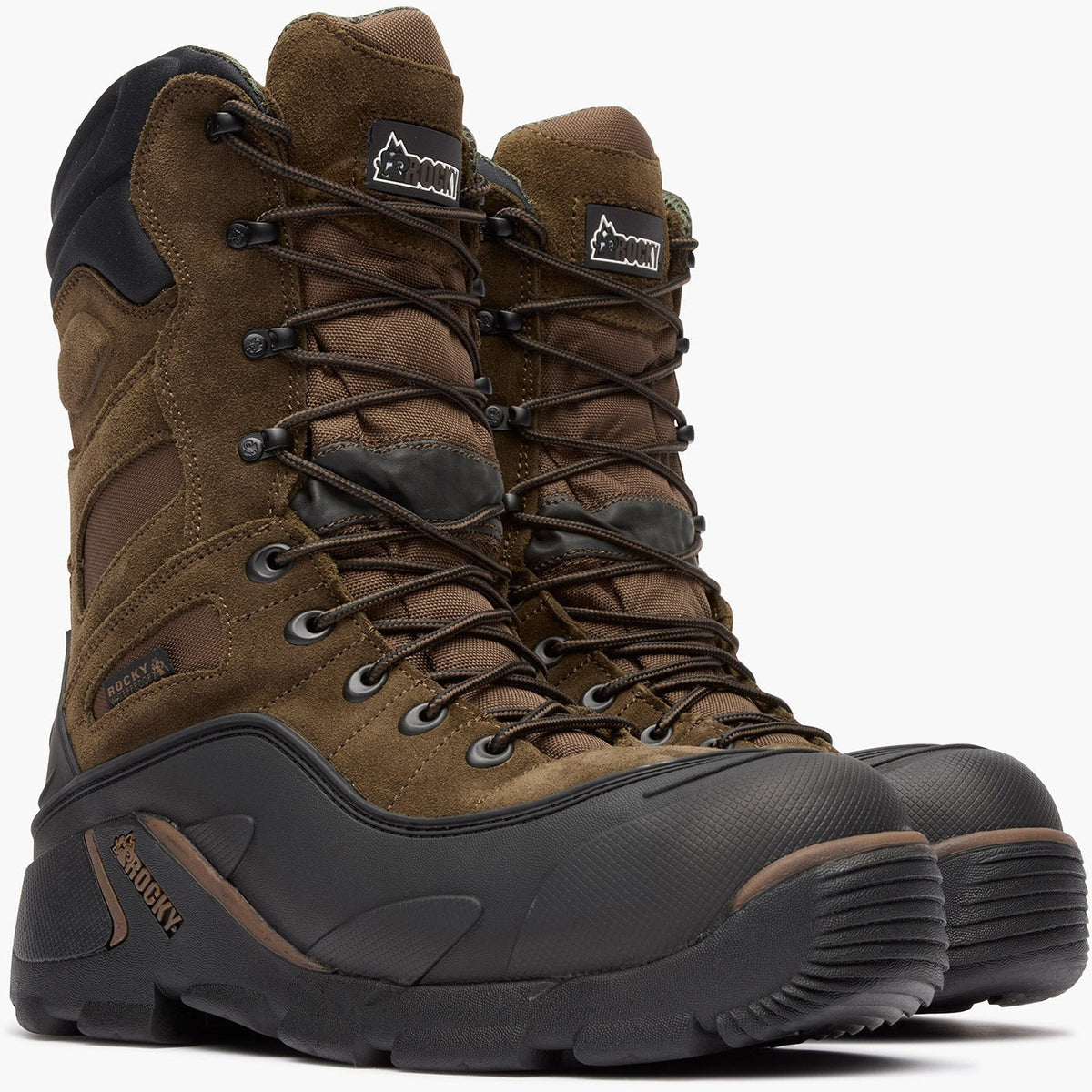 Rocky Blizzard Stalker Steel Toe Waterproof 1200G Insulated Work Boot