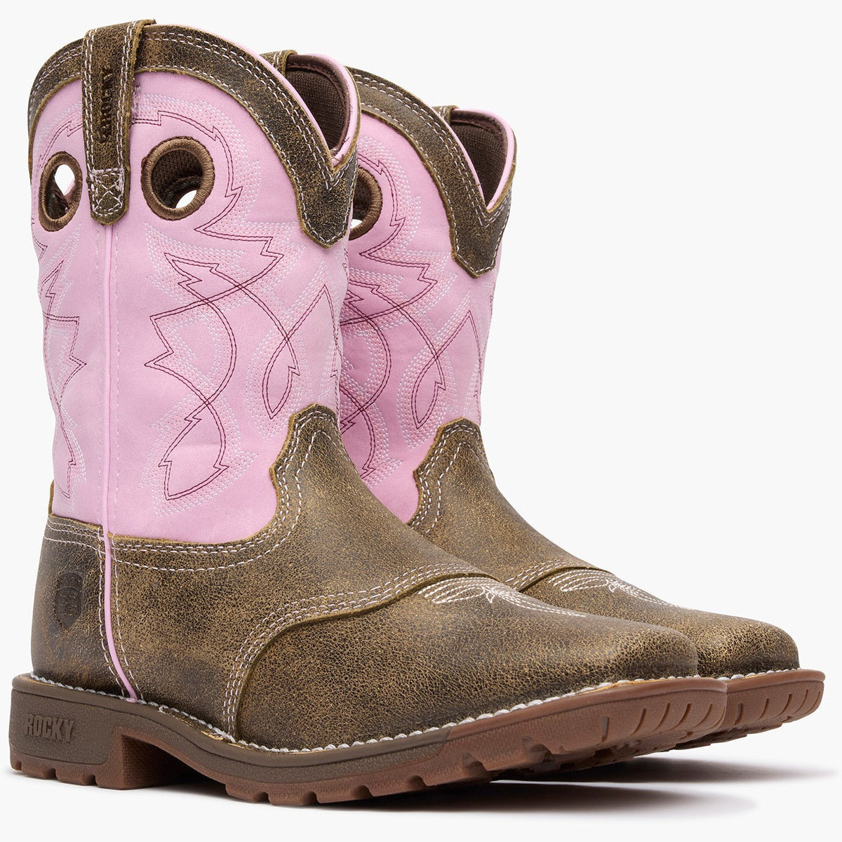 Rocky Big Kids’ Legacy 32 Waterproof Western Boot