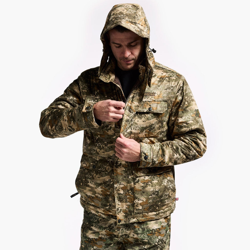 Rocky Waterproof Hunting Jacket with Scent IQ Atomic