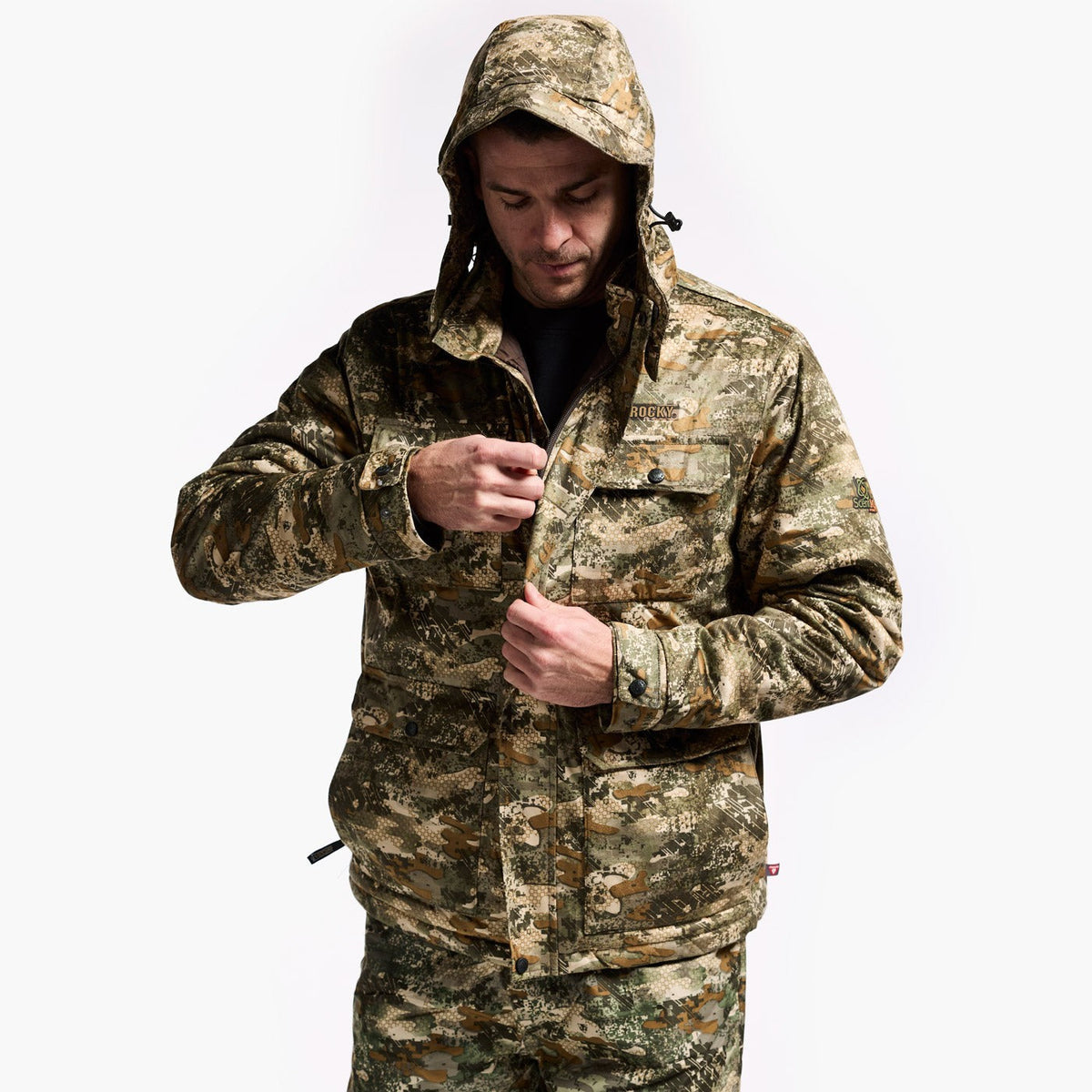 Rocky Waterproof Hunting Jacket with Scent IQ Atomic