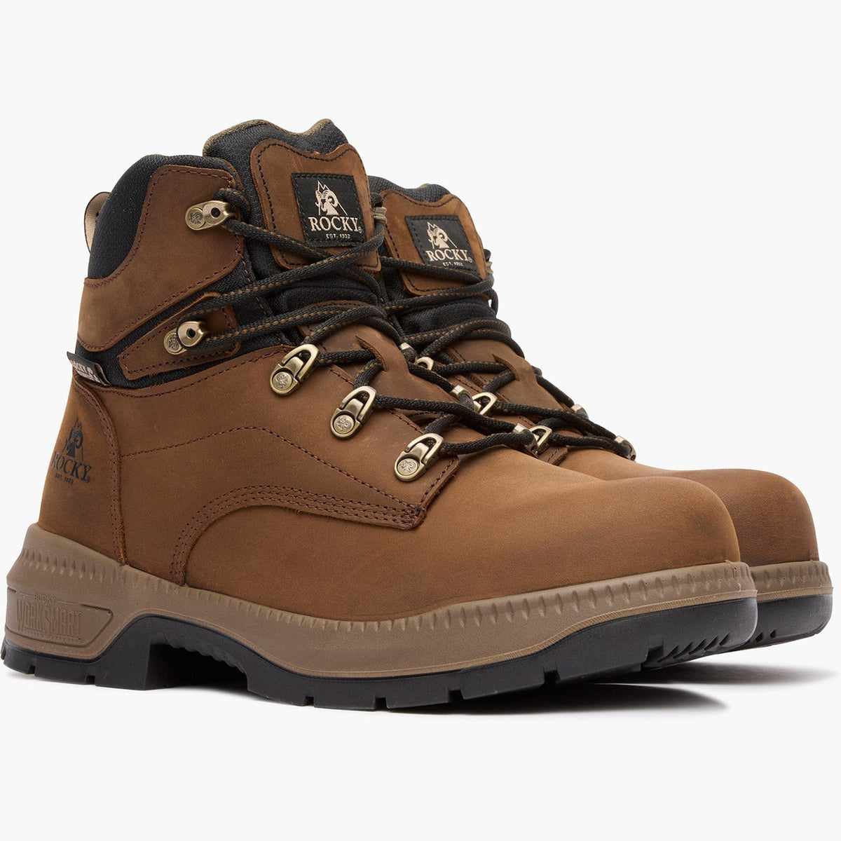 Rocky WorkSmart 6” Composite Toe Internal Met Guard Work Boot