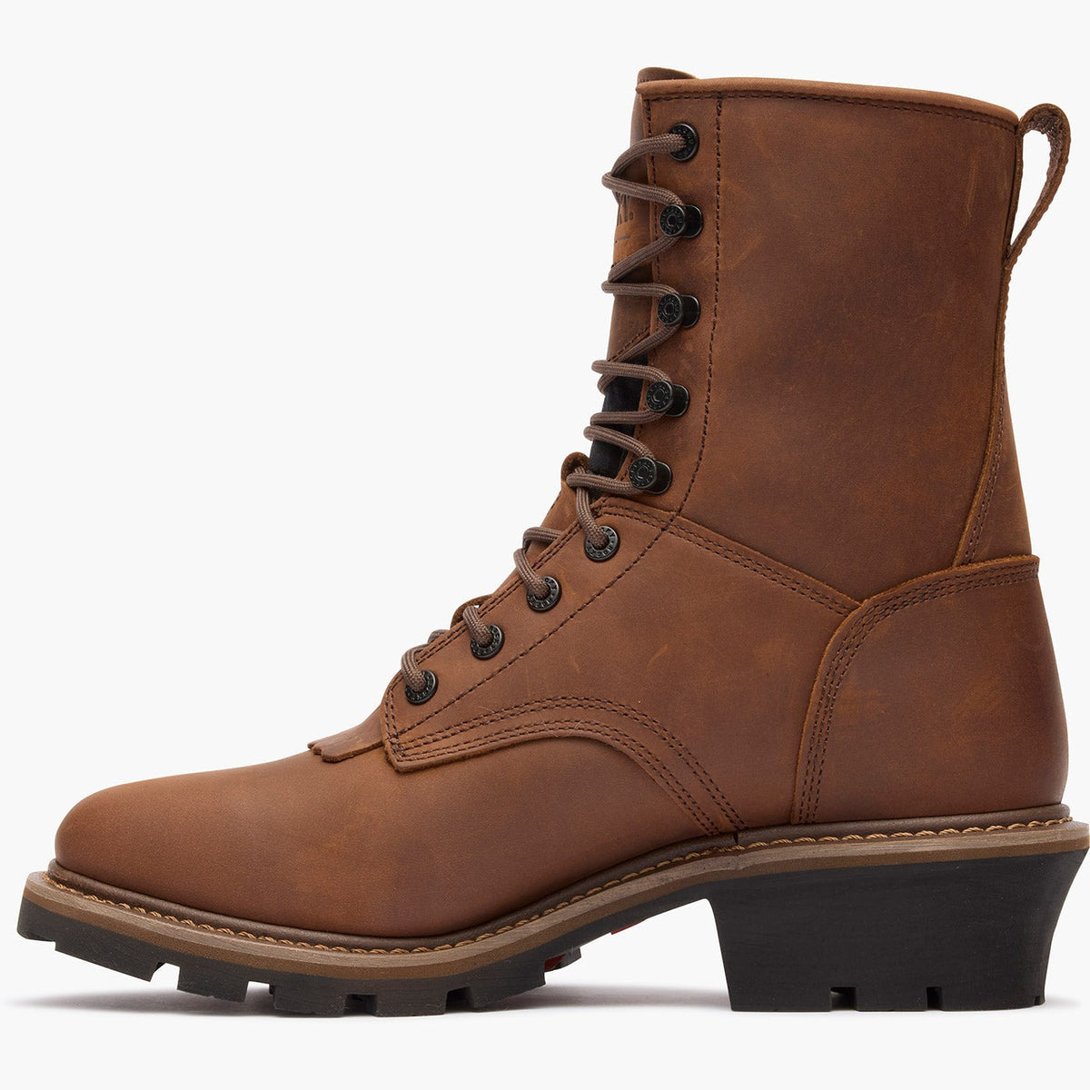 Rocky Square Toe Logger Waterproof Work Boot