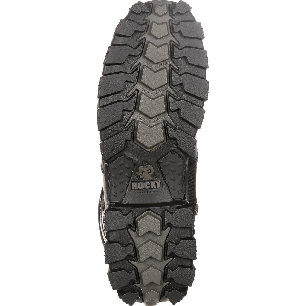 Rocky AlphaForce Zipper Composite Toe Public Service Boot