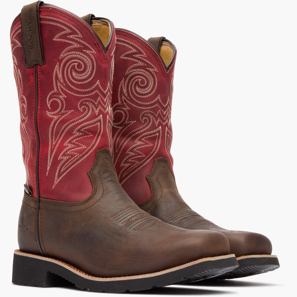 Rocky Women’s MonoCrepe 11” Steel Toe Western Boot