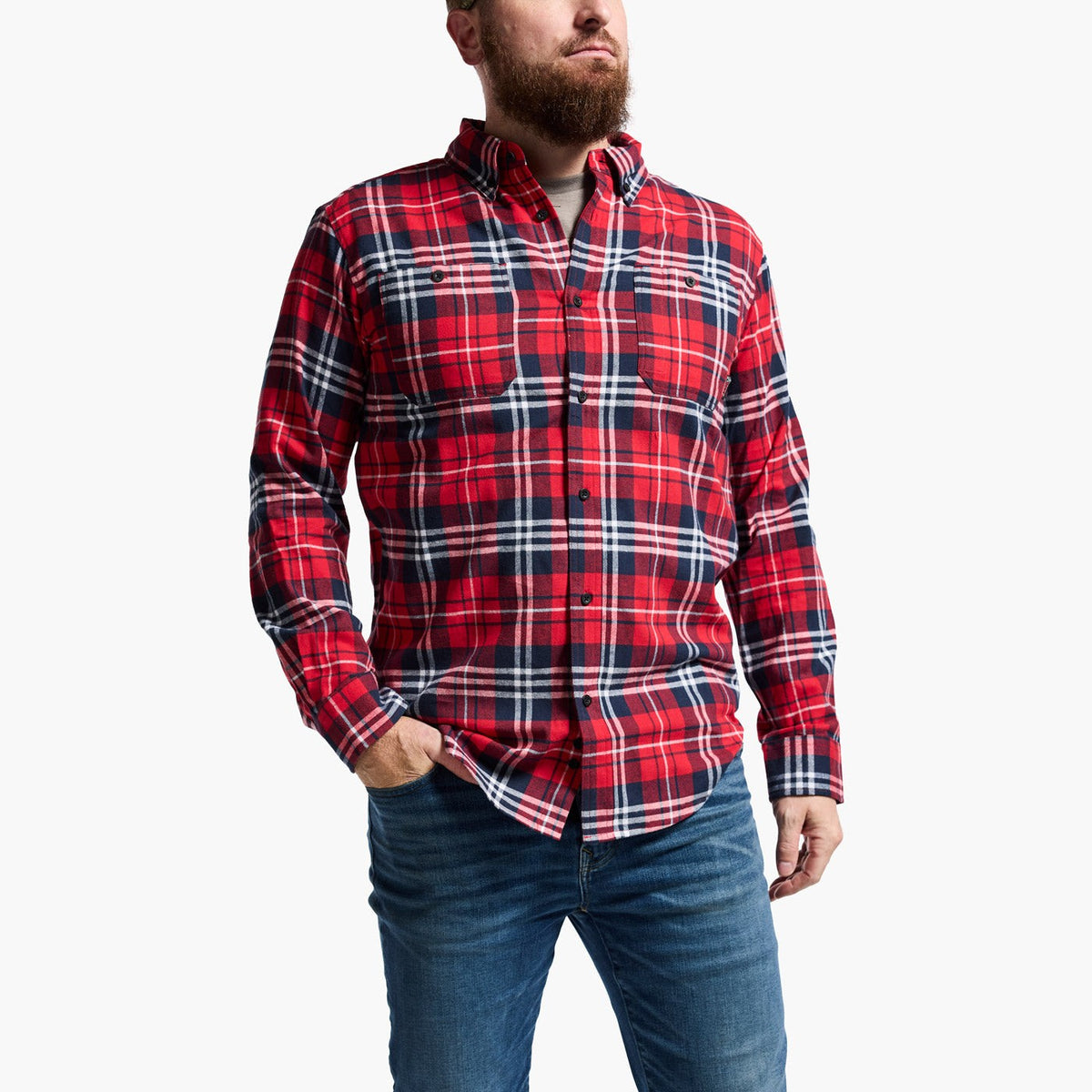 Rocky Worksmart Button Down Work Shirt