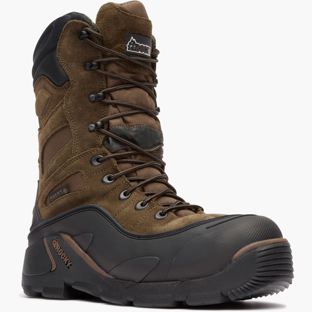 Rocky Blizzard Stalker Steel Toe Waterproof 1200G Insulated Work Boot