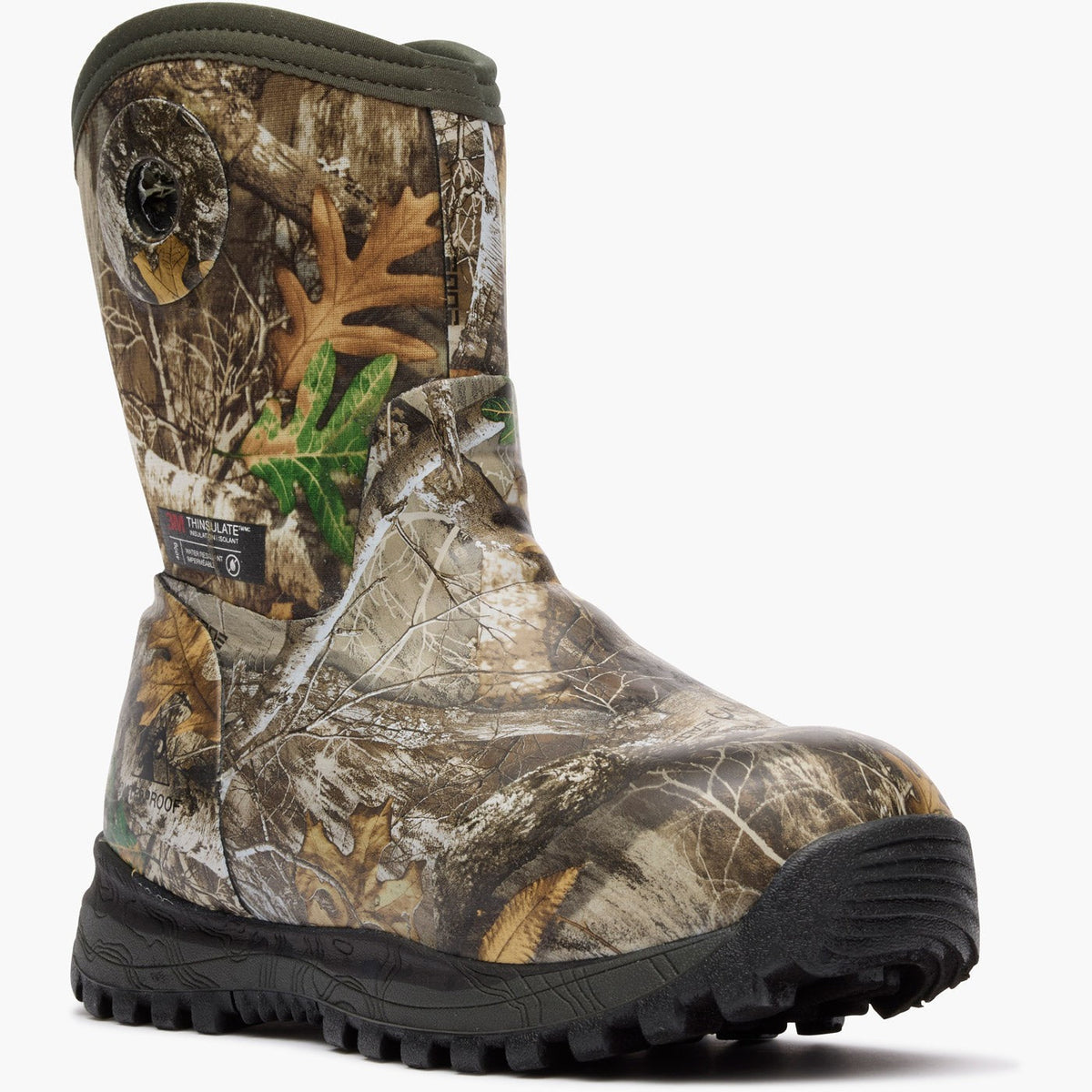 Rocky Spike Big Kid Waterproof 400G Insulated Rubber Boot