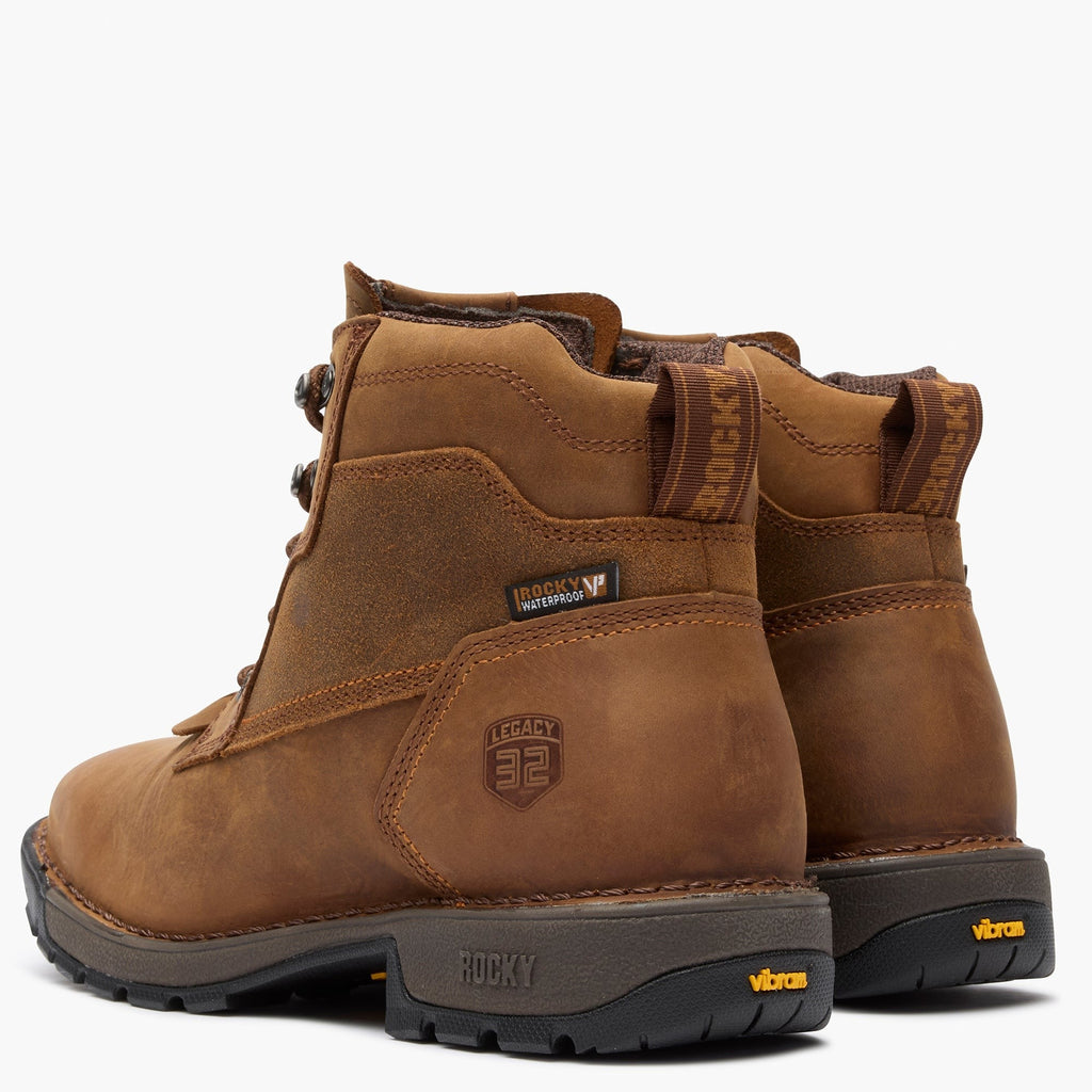 Rocky Legacy 32 Waterproof Western Lacer
