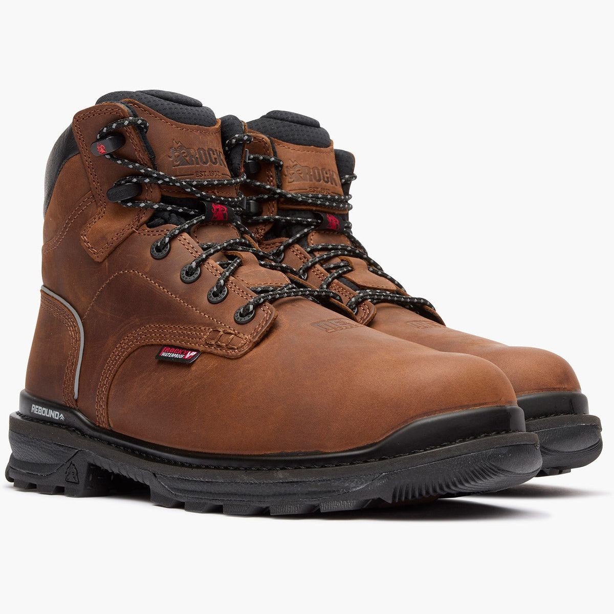 Rocky Rams Horn Composite Toe Internal Met Guard Work Boot