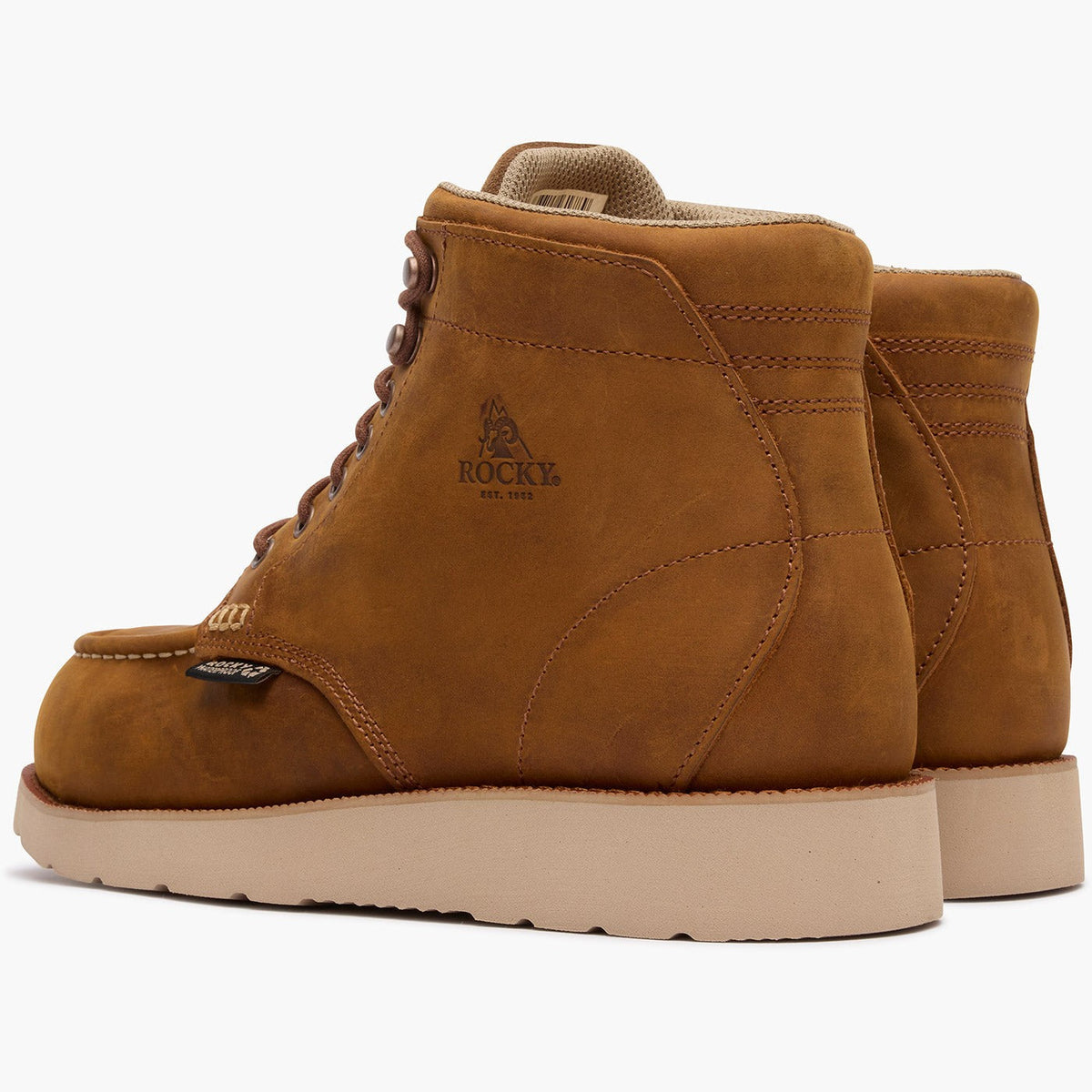 Rocky MonoCrepe Wedge 6” Composite Toe Work Boot