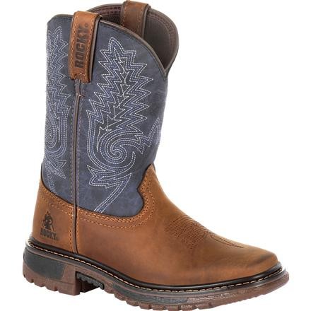 Original Ride FLX Kids' Western Pull-On Boots