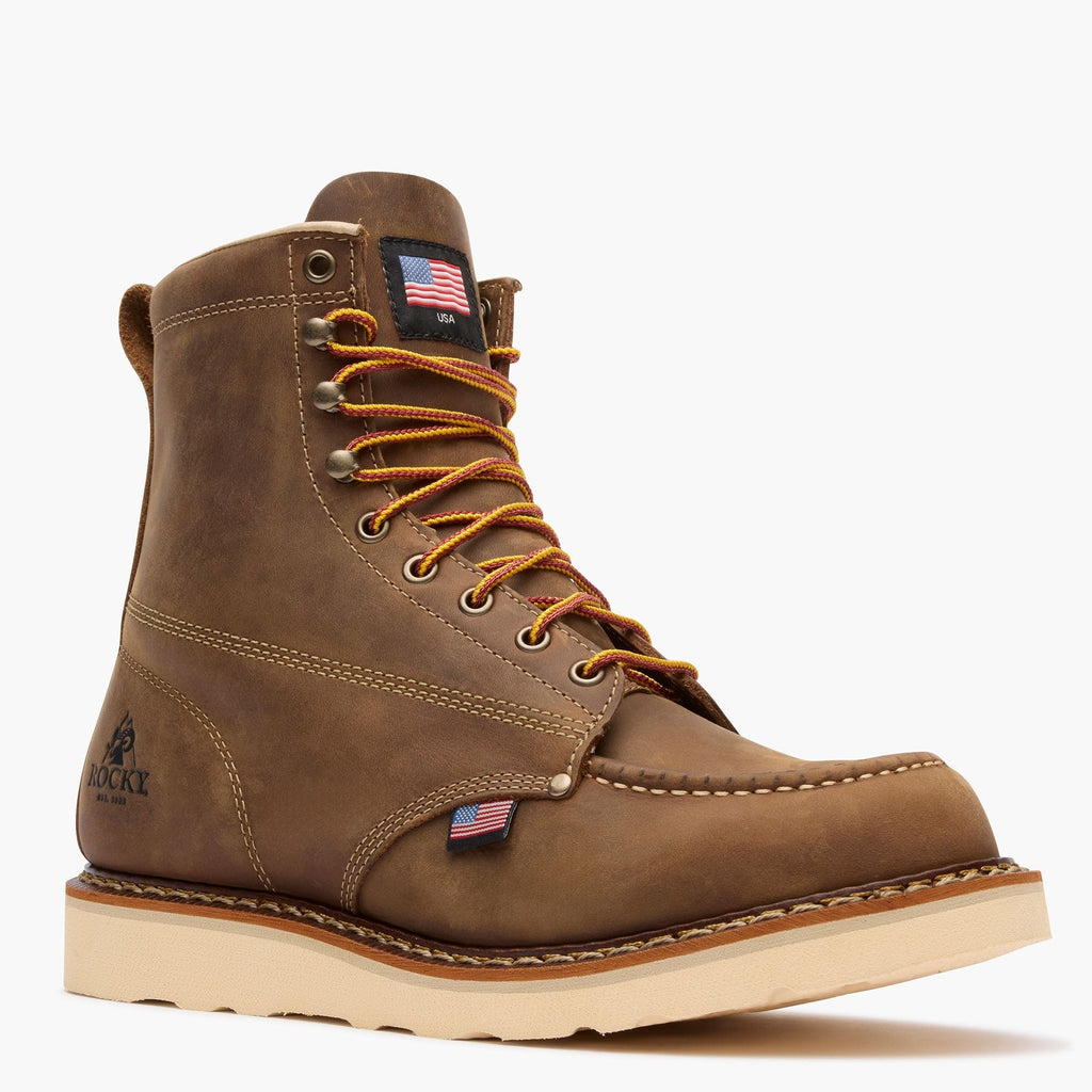 Rocky Heritage 32 USA-Made Work Boot