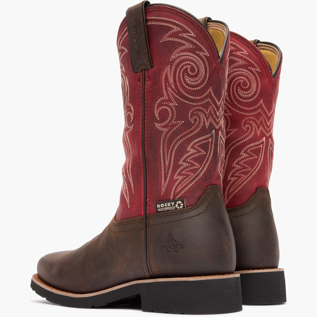 Rocky Women’s MonoCrepe 11” Steel Toe Western Boot