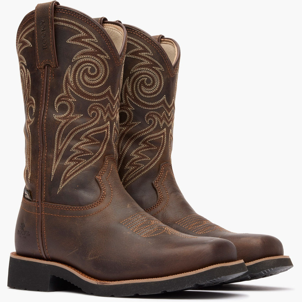 Rocky Women’s MonoCrepe 11” Steel Toe Western Boot