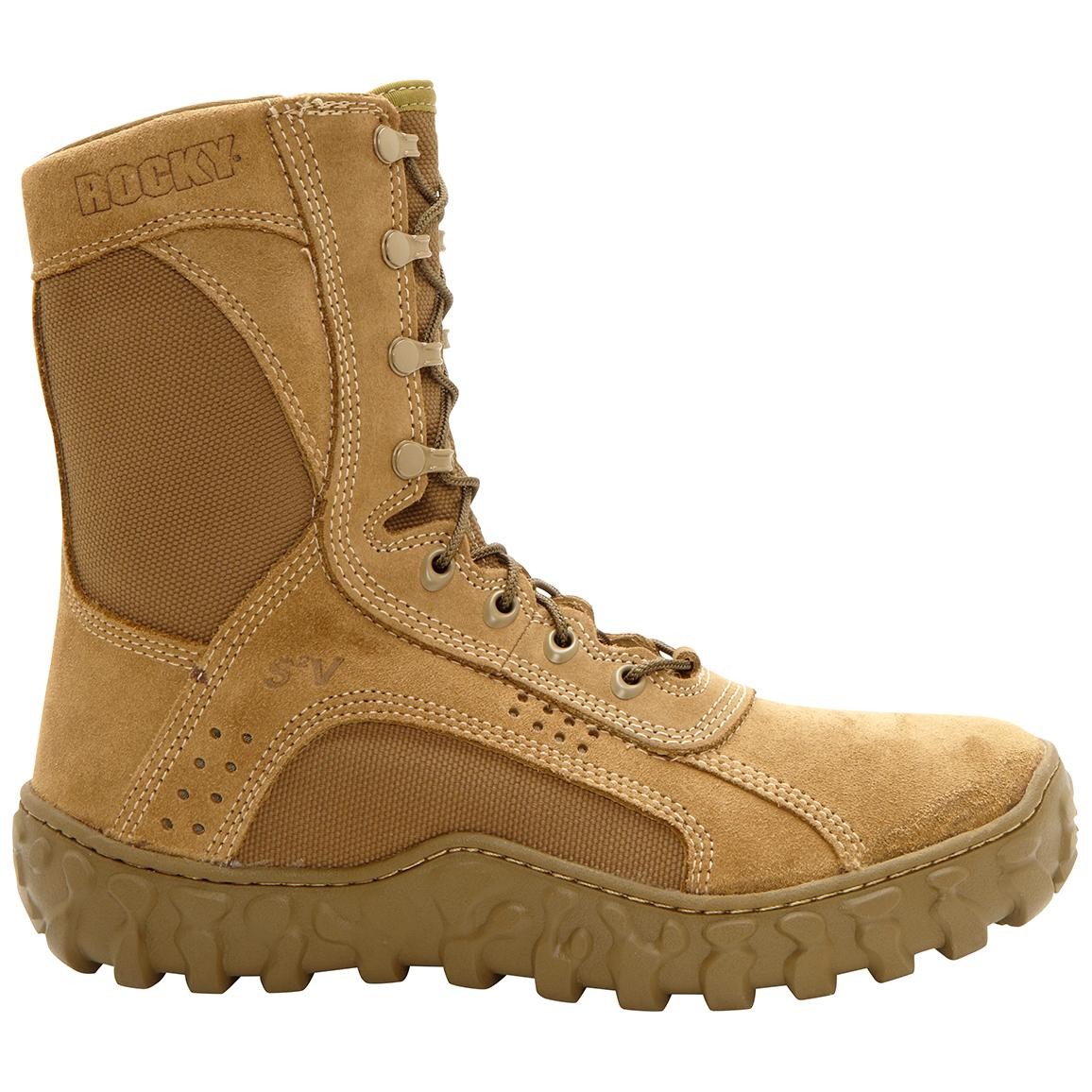 Rocky S2V Steel Toe Tactical Military Boot