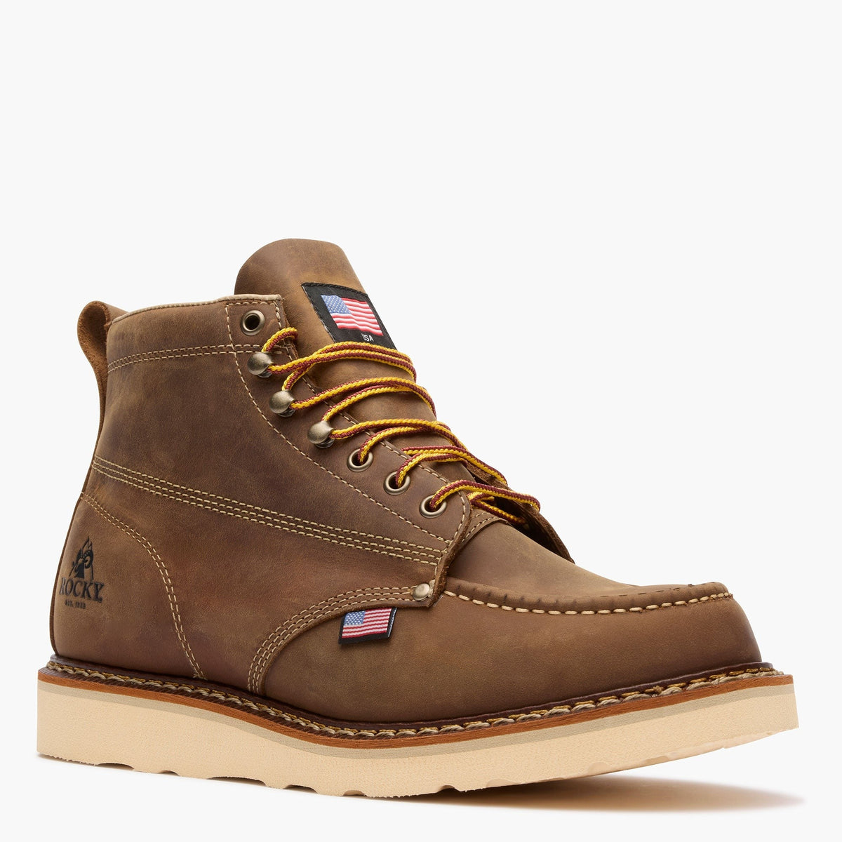Rocky Heritage 32 USA-Made Work Boot