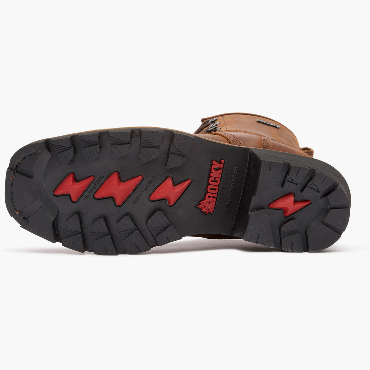 Rocky Square Toe Logger Waterproof Work Boot