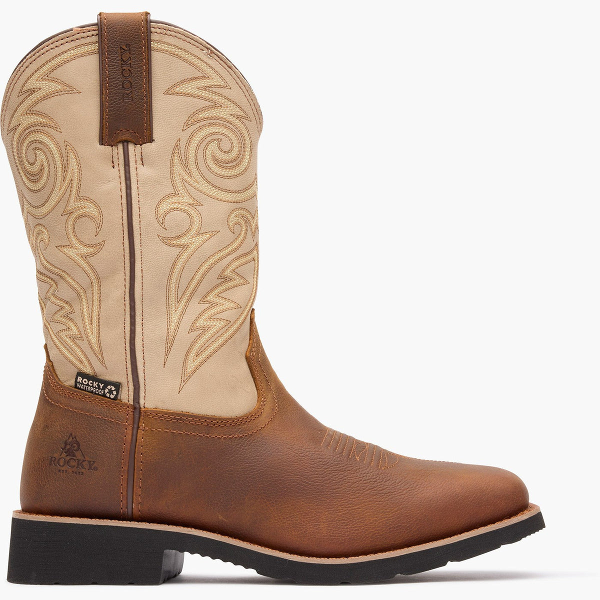 MonoCrepe Western Pull-On Boot