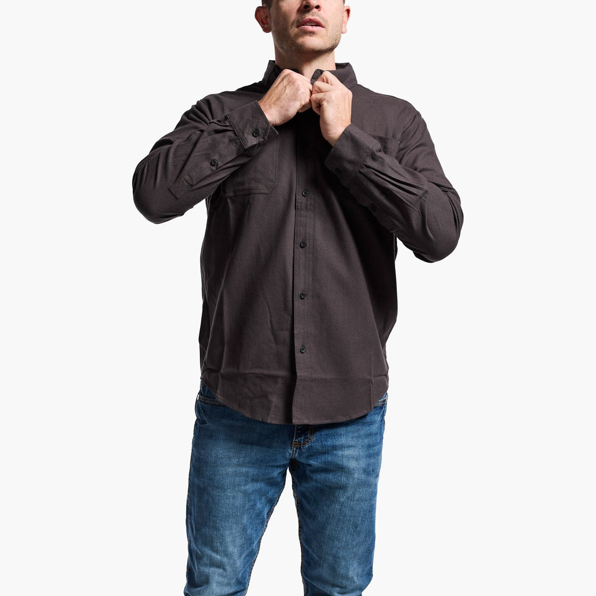 Rocky Worksmart Button Down Work Shirt