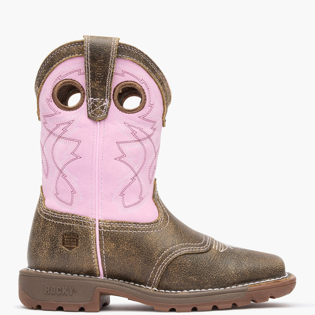 Rocky Big Kids’ Legacy 32 Waterproof Western Boot