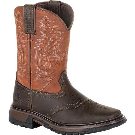 Original Ride FLX Kids' Western Pull-On Boots