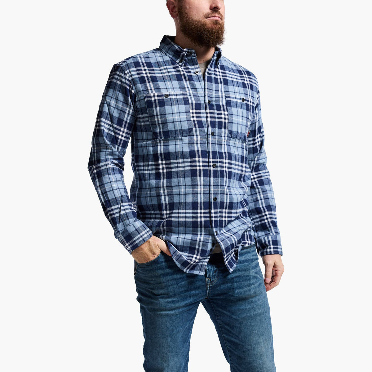 Rocky Worksmart Button Down Work Shirt
