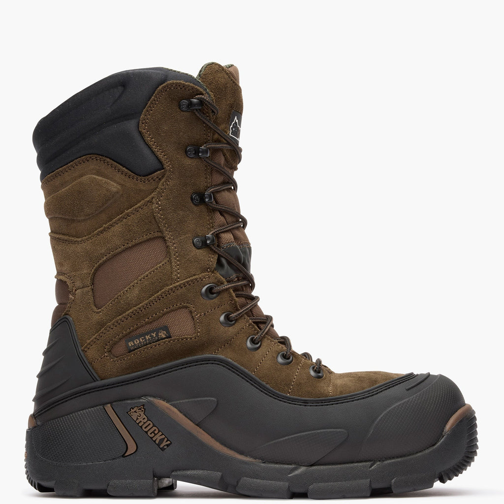 Rocky Blizzard Stalker Steel Toe Waterproof 1200G Insulated Work Boot