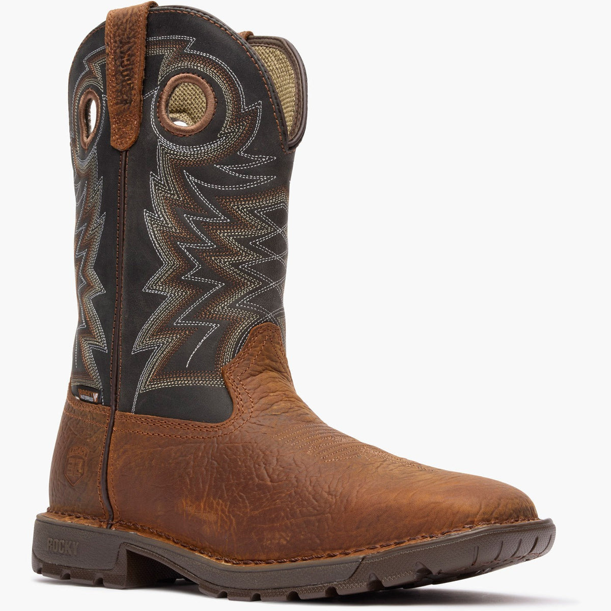 Rocky Legacy 32 Steel Toe Waterproof Western Boot